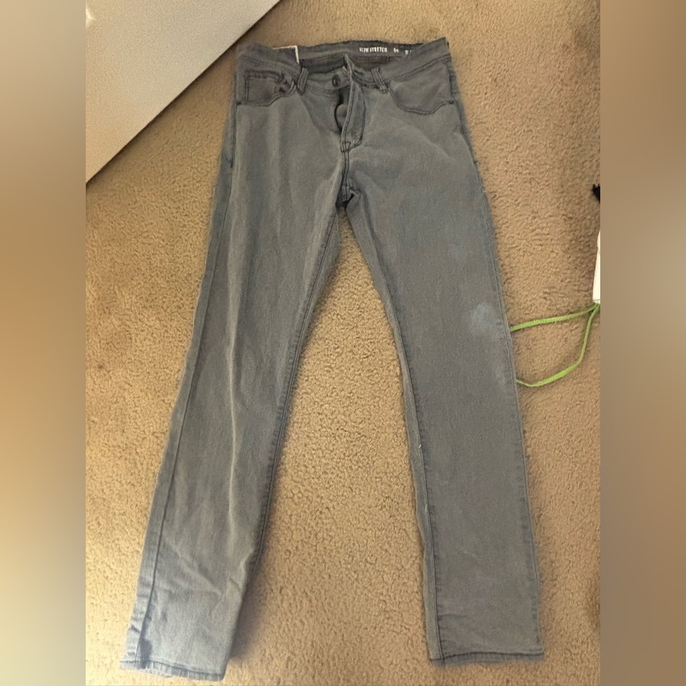 Men's Gray Jeans